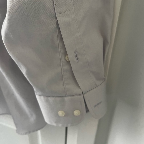 Forsyth of Canada Wrinkle-Free Light Grey Dress Shirt Size 16.5 - Picture 5 of 8